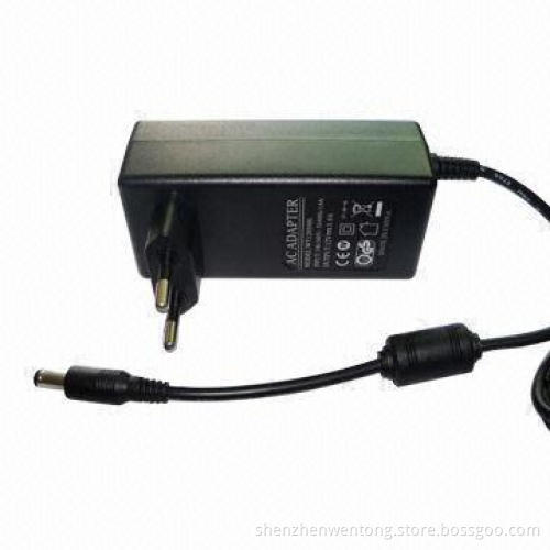 36W AC/DC Adapter with EU Plug and 100 to 240V AC Input Voltage, 12V/1A Output Voltage